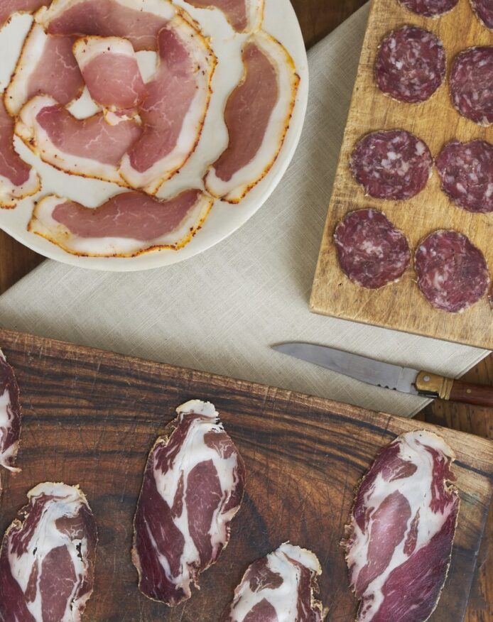 Planche apéritive porc noir de Bigorre AOP Herbae