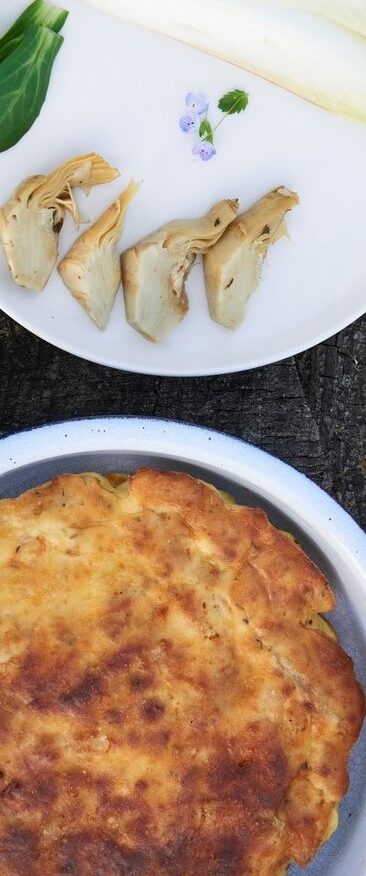 Fritatta lard salé porc noir de Bigorre AOP Herbae