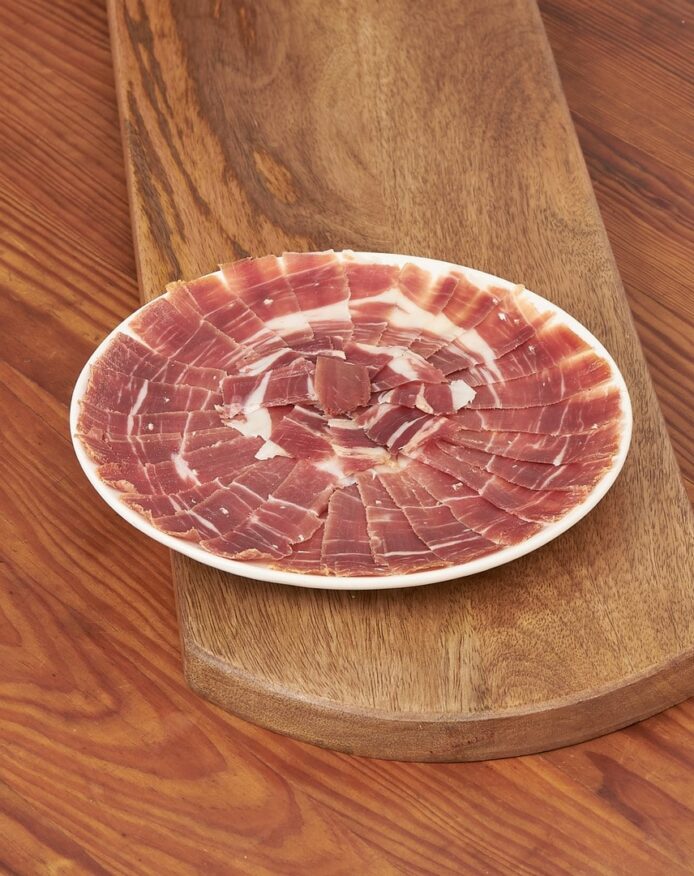 Jambon Noir de Bigorre AOP 24 mois coupé au couteau HERBAE