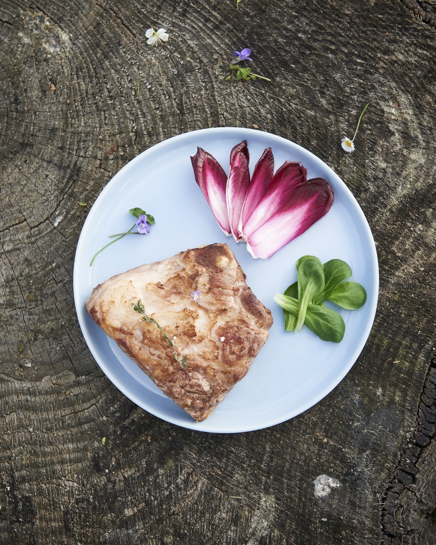 Coustous porc noir de Bigorre AOP Herbae Travers de porc