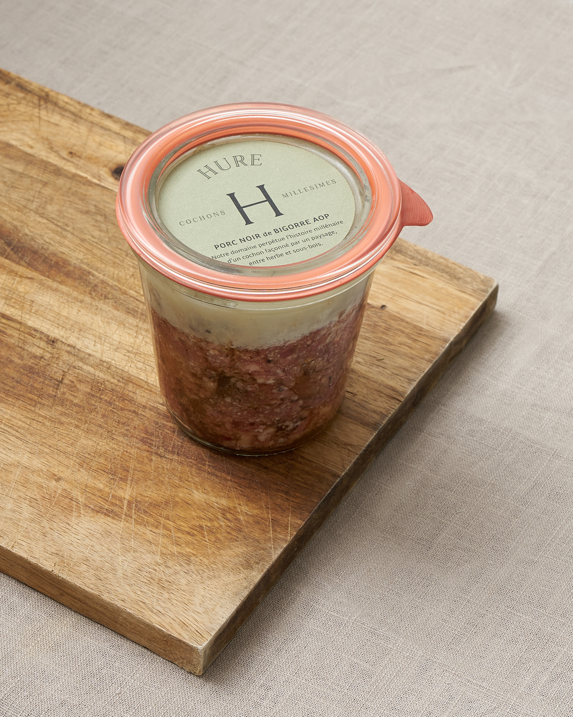 Hure de porc noir de Bigorre Herbae Bocaux