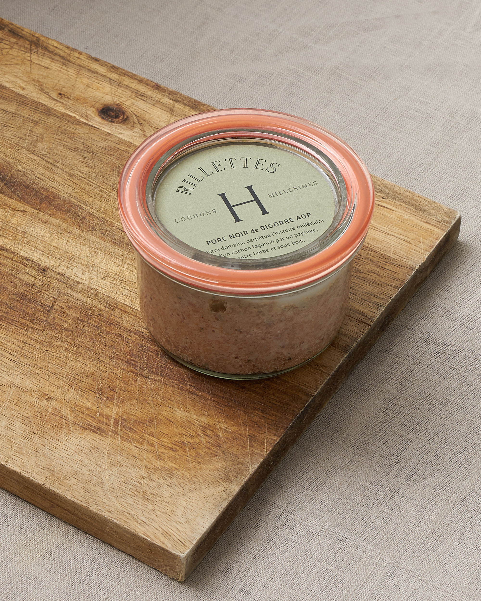 Rillettes de porc noir de Bigorre Herbae Bocaux